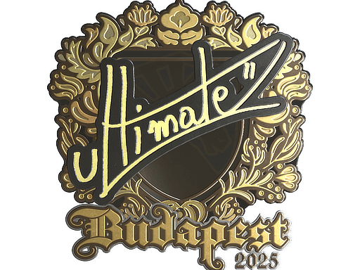 Adesivo (ultimate Oro Budapest 2025)