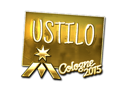 Klistermærke (USTILO guld Cologne 2015)