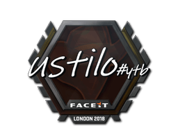 Klistermærke (USTILO London 2018)