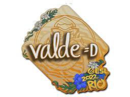 Samolepka (v4lde IEM Rio 2022)