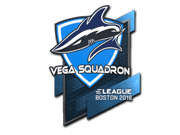 Samolepka (Vega Squadron Boston 2018)