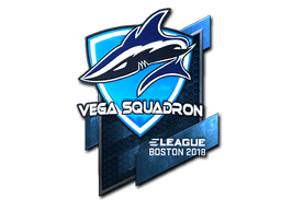 Klistermærke (Vega Squadron folie Boston 2018)