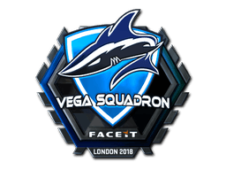 Klistermærke (Vega Squadron folie London 2018)