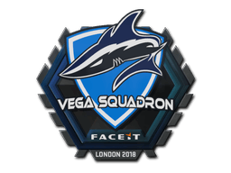 Klistermærke (Vega Squadron London 2018)