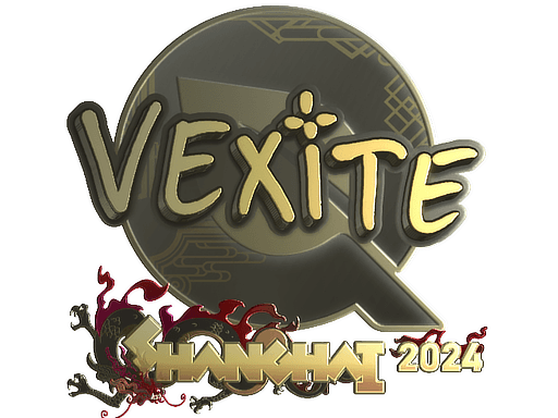 Klistermærke (vexite guld Shanghai 2024)