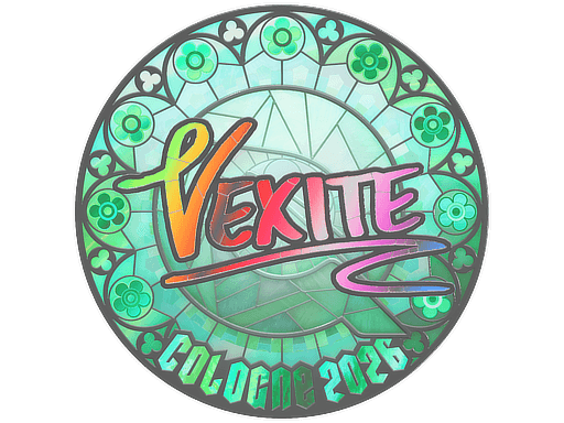 Klistermærke (vexite holo Cologne 2026)