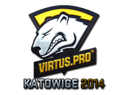 สติกเกอร์ (Virtus.Pro ฟอยล์ Katowice 2014)
