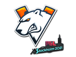 สติกเกอร์ (Virtus.Pro ฟอยล์ Stockholm 2021)