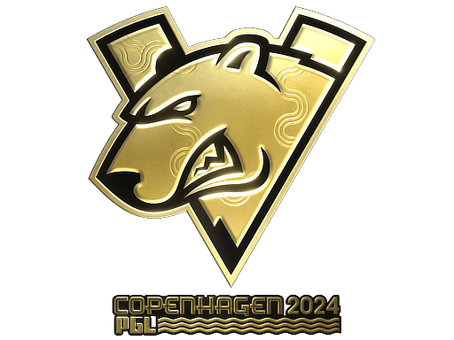 Samolepka (Virtus.pro zlatá PGL Copenhagen 2024)