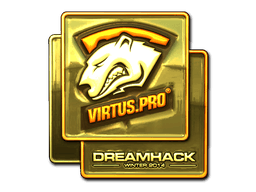 Samolepka (Virtus.Pro zlatá DreamHack 2014)
