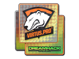 Samolepka (Virtus.Pro holografická DreamHack 2014)