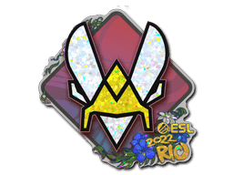 Klistermærke (Vitality glitter Rio 2022)