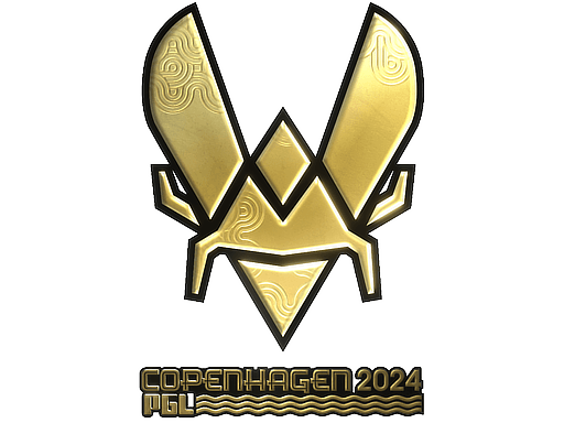 Samolepka (Vitality zlatá PGL Copenhagen 2024)