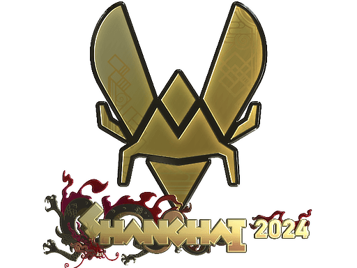 Samolepka (Vitality zlatá Perfect World Shanghai 2024)