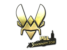 Samolepka (Vitality zlatá PGL Stockholm 2021)