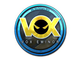 Klistermærke (Vox Eminor folie Cologne 2014)