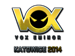 Klistermærke (Vox Eminor folie Katowice 2014)