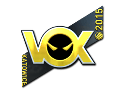 Klistermærke (Vox Eminor folie Katowice 2015)