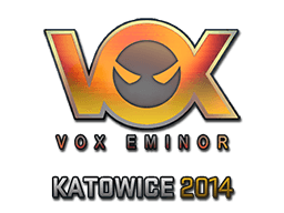 Klistermærke (Vox Eminor holo Katowice 2014)