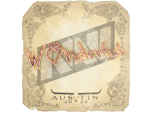 สติกเกอร์ (w0nderful Austin 2025)