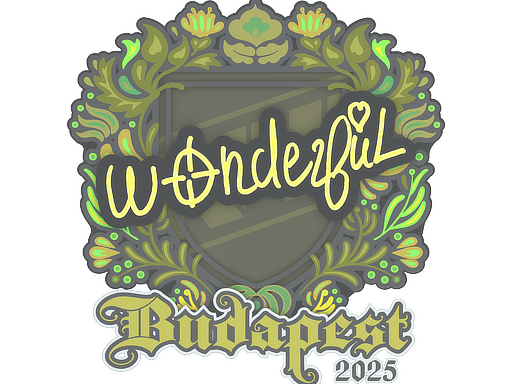 สติกเกอร์ (w0nderful Budapest 2025)