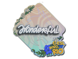 Adesivo (w0nderful Rio 2022)