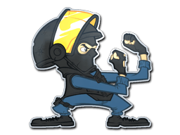 Aufkleber (Wanna Fight)