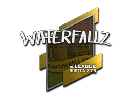 Samolepka (waterfaLLZ Boston 2018)