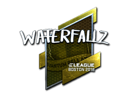 Samolepka (waterfaLLZ speciální Boston 2018)