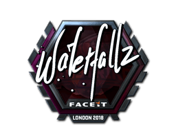 Samolepka (waterfaLLZ speciální London 2018)