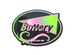 Klistermærke (Watermelon Buttery holo)