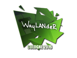 Aufkleber (wayLander Köln 2016)