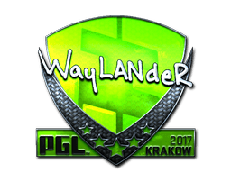 Aufkleber (wayLander Glanz Krakau 2017)