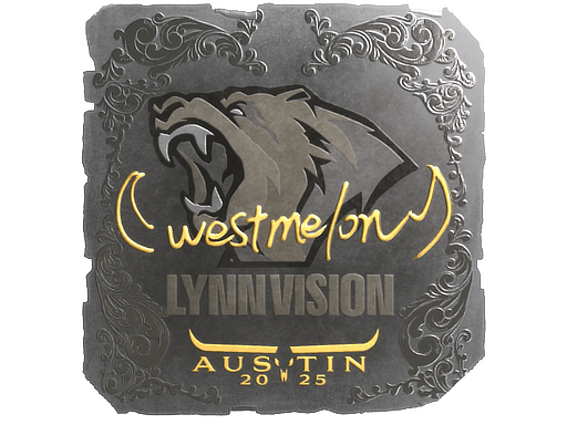 Aufkleber (westmelon Glanz Austin 2025)