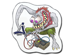 สติกเกอร์ (White Bombster)