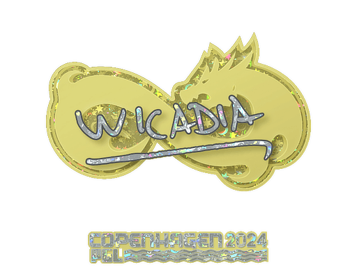 Klistermærke (Wicadia glitter Copenhagen 2024)