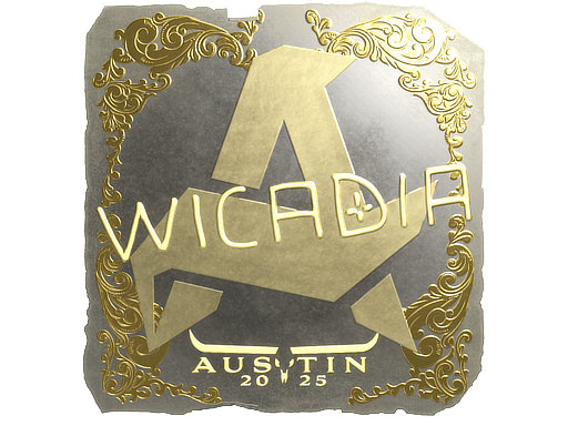 Klistermærke (Wicadia guld Austin 2025)