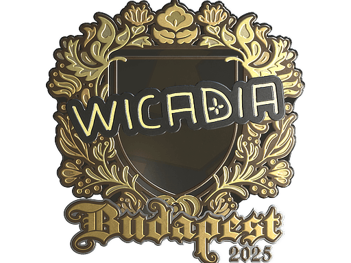 Klistermærke (Wicadia guld Budapest 2025)