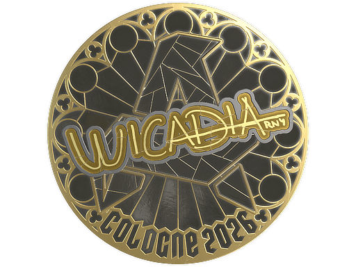 Klistermærke (Wicadia guld Cologne 2026)