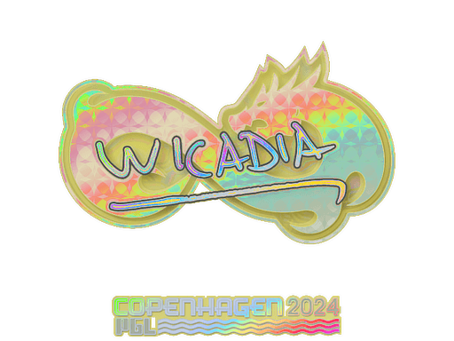 Klistermærke (Wicadia holo Copenhagen 2024)