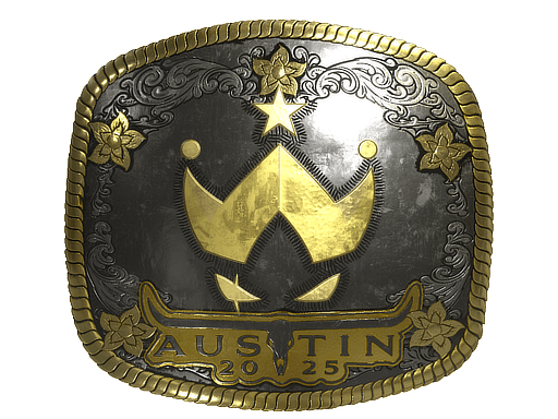 Klistermærke (Wildcard guld Austin 2025)