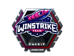 Klistermærke (Winstrike Team folie London 2018)