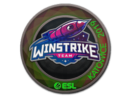 Klistermærke (Winstrike Team holo Katowice 2019)