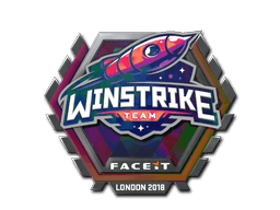 Klistermærke (Winstrike Team holo London 2018)