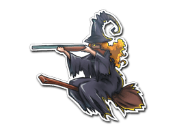 Samolepka (Witch)