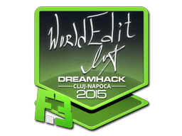 Samolepka (WorldEdit Kluž 2015)