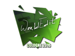 Samolepka (WorldEdit ESL Cologne 2016)