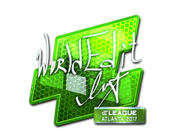 Samolepka (WorldEdit speciální Atlanta 2017)