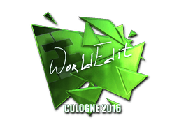 Samolepka (WorldEdit speciální ESL Cologne 2016)