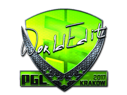 Samolepka (WorldEdit speciální Krakow 2017)
